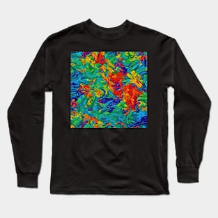 omg pattern abstract Long Sleeve T-Shirt